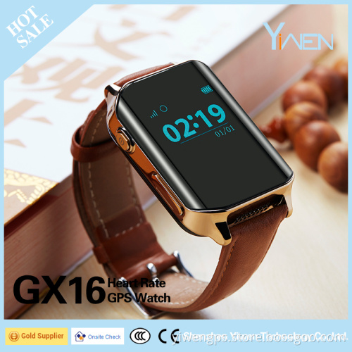 Yiwen Elder Heart Disease Patient Smart Heart Rate Measure Monitor GPS Watch GX16